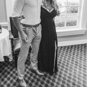 Crisscross Off-the-Shoulder Mesh Bridesmaid Dress